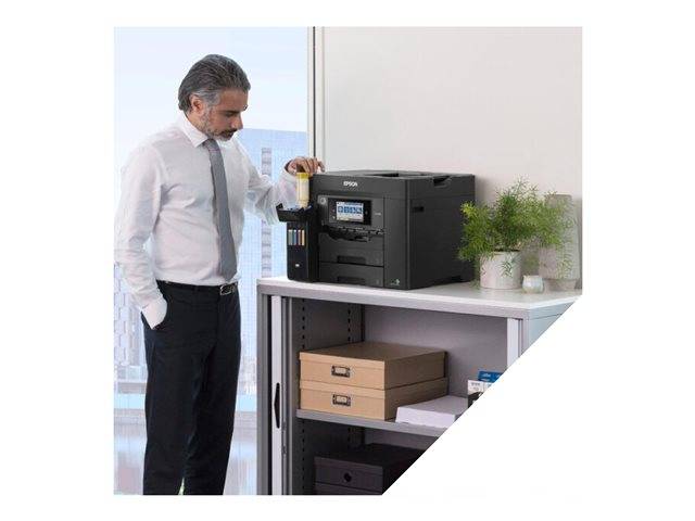 Epson EcoTank ET5855 Stampante Multifunzione a Colori con Fax Fronte/Retro WiFi 25ppm - ADF 50 fogli