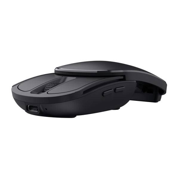 Trust Zylo Mouse Wireless Pieghevole da Tasca - 2400 dpi - 6 Pulsanti - Colore Nero