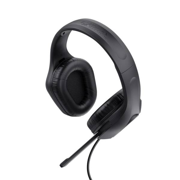 Trust GXT 415 Zirox Cuffie Gaming USB - Driver Altoparlante 50mm - Cavo 2m - Colore Nero