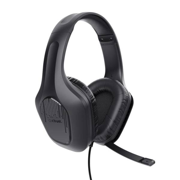 Trust GXT 415 Zirox Cuffie Gaming USB - Driver Altoparlante 50mm - Cavo 2m - Colore Nero