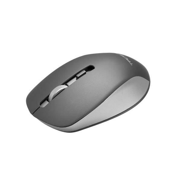 Tacens Zenith Combo Pack Wireless Tastiera Completa + Mouse e Tappetino - Layout Italiano QWERTY IT - Tasti Silenziosi Profilo Basso - Sensore 3200dpi - Connessione Dual Link 2.4GHz - Switch HUANO