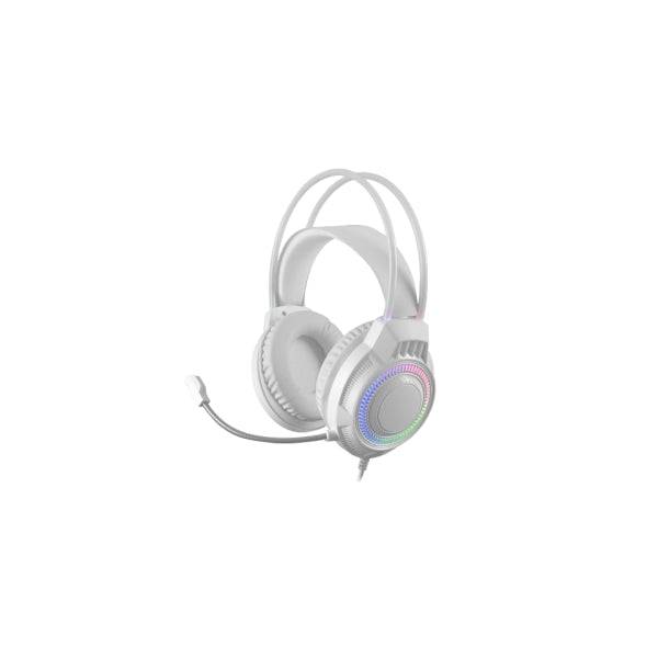 Mars Gaming MCP124PRO Combo Pack Gaming 4 in 1 - Tastiera Ibrida H-Mech - Layout QWERTY ES - Mouse 3200dpi - Tappetino Nanotextil - Colore Bianco