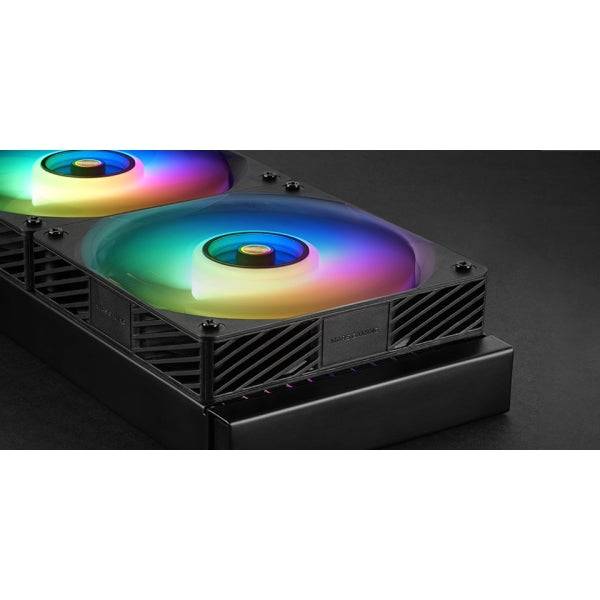 Mars Gaming ML-VISIONPRO360 Kit de Refrigeracion Liquida - Potenza 600W - Iluminacion ARGB - Bomba Opti-Chamber - Colore Nero