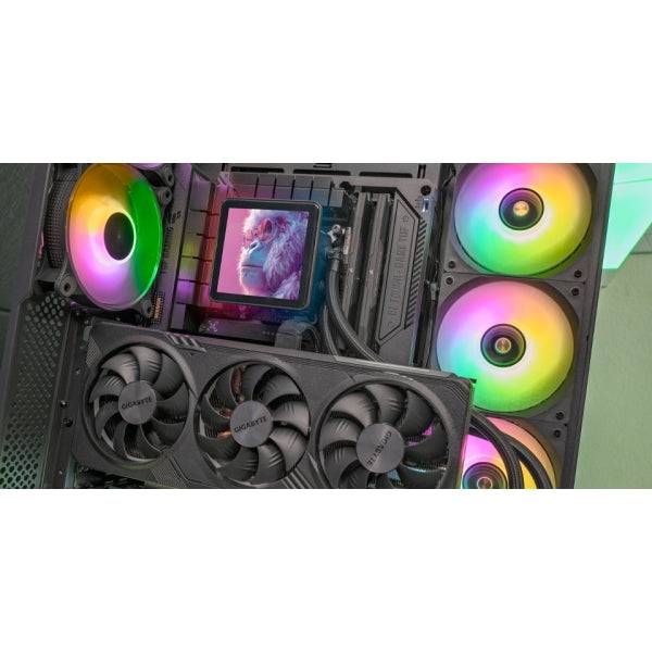 Mars Gaming ML-VISIONPRO360 Kit de Refrigeracion Liquida - Potenza 600W - Iluminacion ARGB - Bomba Opti-Chamber - Colore Nero