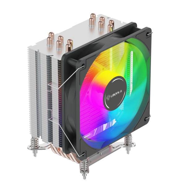 Unykach Unycool H60 ARGB Dissipatore CPU - Multisocket Universale - Ventola 120mm - Colore Nero