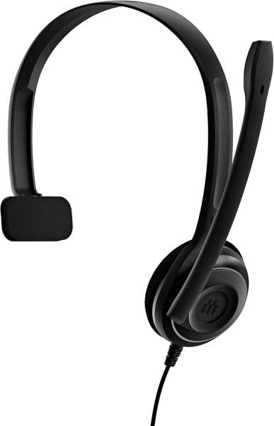 Epos PC 7 USB Auricolare Monoaurale con Microfono - Cavo 2m - Colore Nero