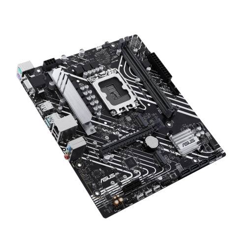 Asus Prime H610M-A-CSM Placa Base Intel 1700 2x DDR5, 2x M2, 4x Sata III, PCIe 3.0, 4.0, USB 2.0, 3.2, RJ-45, HDMI, DisplayPort, VGA MicroATX