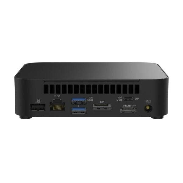 Asus NUC 14 Essential Slim Mini Barebone Intel N97 - DDR5 - USB 2.0, 3.2, HDMI, RJ-45, WIFI6, Bluetooth - Colore Nero