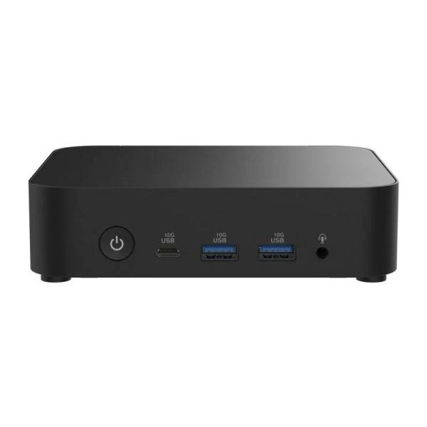 Asus NUC 14 Essential Slim Mini Barebone Intel N250 - DDR5 - USB 2.0, 3.2, HDMI, RJ-45, WIFI6, Bluetooth - Colore Nero
