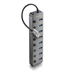 NGS IHUB8 Hub USB 3.0 - 8 Porte USB 3.0 con Interruttori - Fino a 5Gbps