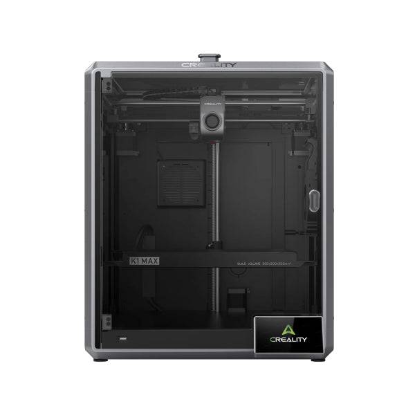 Creality K1 MAX Impresora 3D Cerrada - Volumen 30x30x30cm - Impresion de Alta Velocidad de 600mm/s - Lidar y Camara Inteligente IA - Flujo de 32mm³/s y Enfriamiento Dual - USB, Ethernet, WiFi