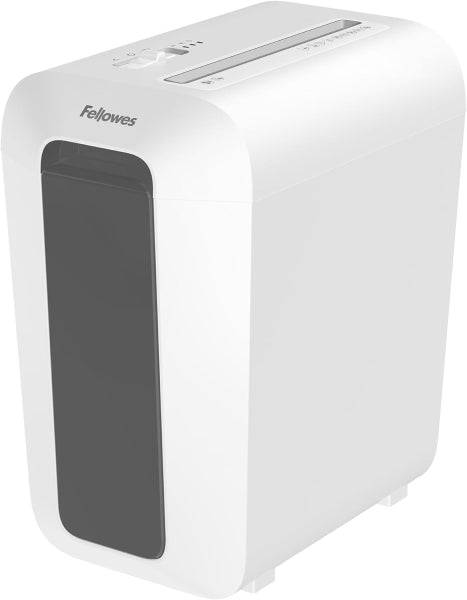 Fellowes LX65 Trituratore di Carta Manuale Taglio a Particelle P-4 - Distrugge fino a 10 Fogli - Cestino 22L