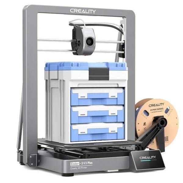 Creality Ender-3 V3 Plus Impresora 3D Abierta - Volumen 30x30x33cm - Doble Ventilador - Cuerpo Metalico - Velocidad hasta 600mm/s