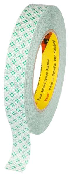 3M Nastro Adesivo Biadesivo 25mmx50m - Nastro di 260µm - Supporto in PVC di 38µm - Con Adesivo 375 - Colore Bianco