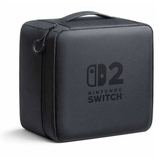 Nintendo Custodia da Viaggio per Console Nintendo Switch 2 - Protezione Efficace contro Urti - Capacità per 6 Schede - Scomparti per Accessori - Colore Nero
