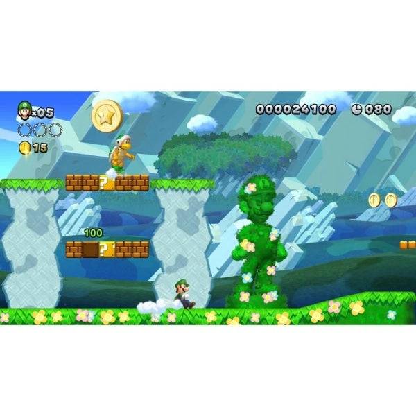 Nintendo Videogame New Super Mario Bros. U Deluxe per Console Nintendo Switch - Genere Piattaforme 2D/Multigiocatore - PEGI 3