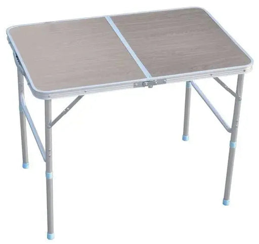 Tavolo alluminio pieghevole in mdf 90x60x70/40h Casa e giardino FDM   
