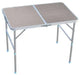 Tavolo alluminio pieghevole in mdf 90x60x70/40h Casa e giardino FDM   