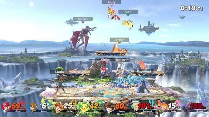 Nintendo Videogioco Super Smash Bros. Ultimate per Consola Nintendo Switch - Genere Lotta/Multigiocatore/Azione - PEGI 12