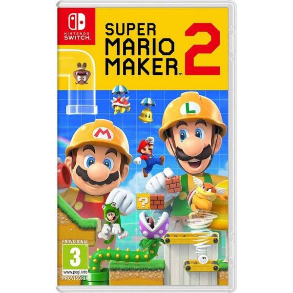 Nintendo Videogame Super Mario Maker 2 per Console Nintendo Switch - Genere Piattaforme/Editor di Livelli/Multigiocatore - PEGI 3