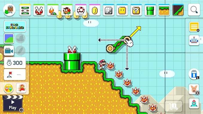 Nintendo Videogame Super Mario Maker 2 per Console Nintendo Switch - Genere Piattaforme/Editor di Livelli/Multigiocatore - PEGI 3