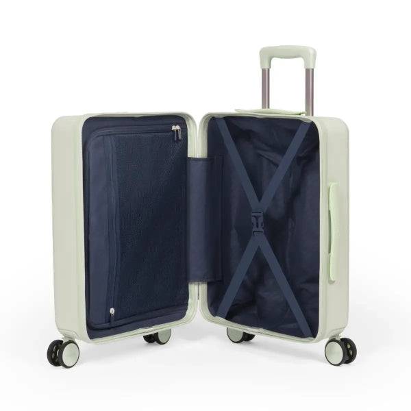 Milan Coleccion 430 Valigia Trolley Rigida - 4 Ruote Doppie 360° - Chiusura con Combinazione 3 Cifre - Apertura Indipendente Scomparto Principale e Frontale - Misure 55x40x23cm