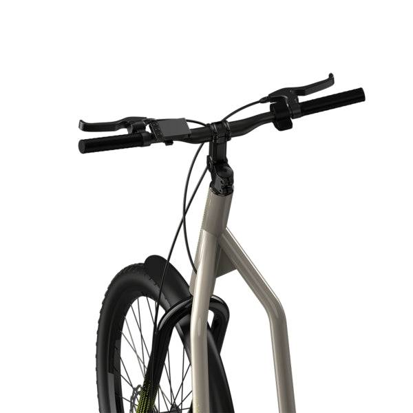 Cecotec Troton Monopattino Elettrico - Potenza 1000W - Ruote Grandi 20" e 26" - Autonomia 50km - Omologato DGT - Base XL Legno - Freni a Disco - Velocità 25km/h - Colore Beige