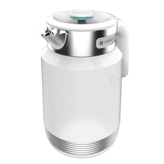 Cecotec ThermoSense 600 Touch White Bollitore Elettrico - 2200W - Capacità 1,7L - Tattile - Regolazione Temperatura da 40 a 100°C - Privo di BPA - Filtro Estraibile - Spegnimento Automatico - Colore Bianco