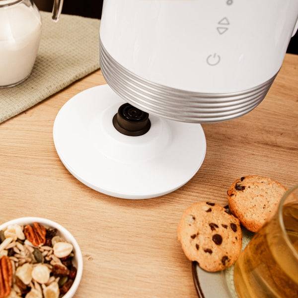 Cecotec ThermoSense 600 Touch White Bollitore Elettrico - 2200W - Capacità 1,7L - Tattile - Regolazione Temperatura da 40 a 100°C - Privo di BPA - Filtro Estraibile - Spegnimento Automatico - Colore Bianco