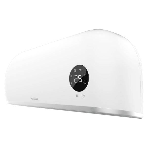 Cecotec ReadyWarm 2000 Max Box Ceramic Termoventilatore da Parete - 2000W - Copertura fino a 20m2 - IPX2 - Telecomando e WiFi - Display LED - Termostato - Timer 12h - Colore Bianco
