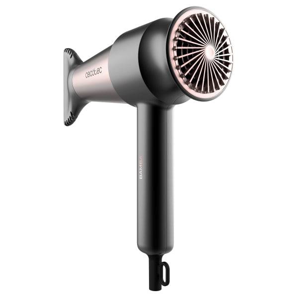 Cecotec Bamba IoniCare RockStar Retro Asciugacapelli - 2000W - Ioni Negativi - Diffusore - Funzione Aria Fredda - Controllo Regolabile di Temperatura e Velocità - Filtro Facile da Pulire - Colore Nero