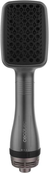 Cecotec Bamba CeramicCare Unique Square Spazzola Lisciante 3 in 1 - 1000W - Testina Quadrata Innovativa - Rivestimento Ceramico - Tecnologia Ionica - Ergonomico - Colore Nero