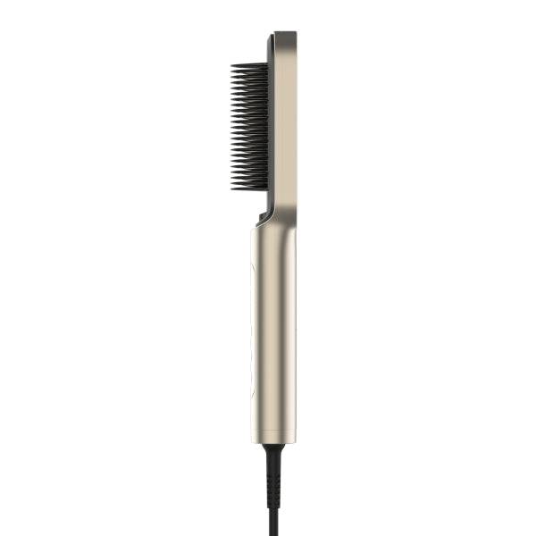 Cecotec InstantCare Lisse IonTech Spazzola Lisciante - Liscio con Ioni - 9 Livelli Temperatura - Ceramica - Guanto e Clip - Controllo Termico - Sicuro e Resistente - Bianco
