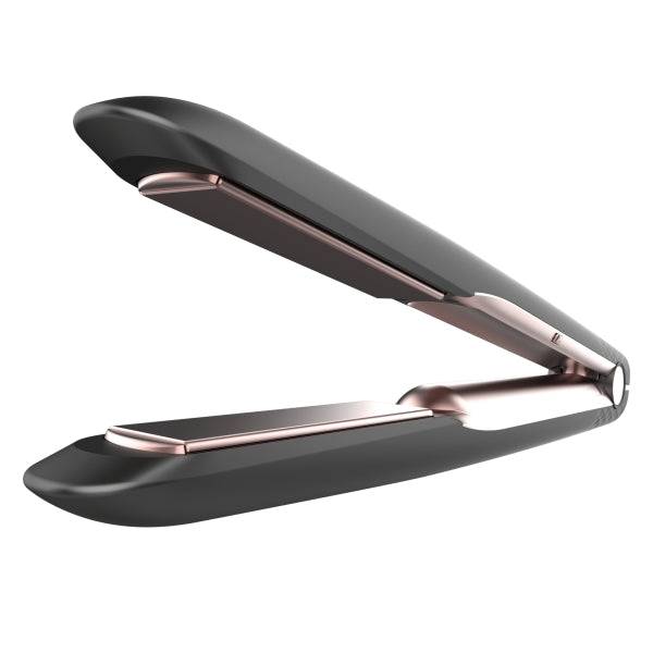 Cecotec Bamba RitualCare Liberty Pro Piastra per Capelli - Autonomia 40min - Base di Ricarica Portatile - Temperatura Regolabile - Rivestimento Ceramico - Blocco di Sicurezza - Piastre Flottanti - Colore Nero