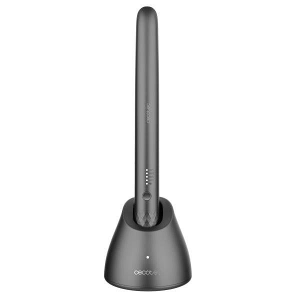 Cecotec Bamba RitualCare Liberty Pro Piastra per Capelli - Autonomia 40min - Base di Ricarica Portatile - Temperatura Regolabile - Rivestimento Ceramico - Blocco di Sicurezza - Piastre Flottanti - Colore Nero
