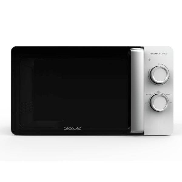 Cecotec Proclean 3010 Flatbed Forno a Microonde senza Piatto - Potenza 700W - Capacità 20L - Rivestimento Ceramico - Timer 30min - Tecnologia 3Dwave Avvolgente - Colore Nero