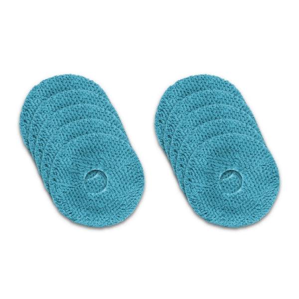Cecotec Confezione da 10 Mopas - Compatibile con Conga Windroid 1090 - Colore Blu