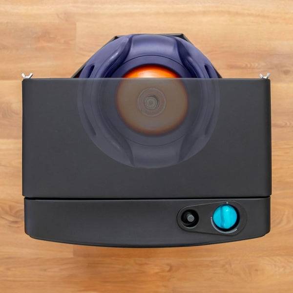 Cecotec ReadyWarm 4200 BlueFlame Stufa a Gas Pieghevole - 4.2kW - Fiamma Blu - Potenza Regolabile - Accensione Piezoelettrica - Ruote Multidirezionali - Sicurezza Avanzata - Colore Nero