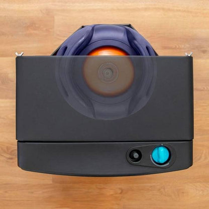 Cecotec ReadyWarm 4200 BlueFlame Stufa a Gas Pieghevole - 4.2kW - Fiamma Blu - Potenza Regolabile - Accensione Piezoelettrica - Ruote Multidirezionali - Sicurezza Avanzata - Colore Nero