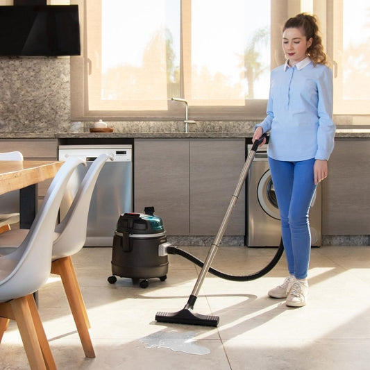 Cecotec Conga RockStar 2000 Wet and Dry Liberty Aspirapolvere a Traino - 200W - Serbatoio 20L - Autonomia 45min - 18kPa - Funzione Soffiatore - Modalità Eco e Turbo - Accessori Vari - Colore Nero