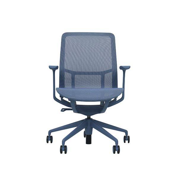 Cromad Gama Sense Elegance Sedia da Ufficio - Pistone Gas Grado 4 - Schienale Ergonomico - Rete Elastica 3D Traspirante - Braccioli Regolabili
