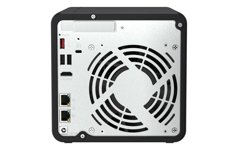 QNAP TS-464-8G NAS Torre Procesador Intel Celeron N5095 - Memoria 8GB - 4 Bahias 2.5", 3.5", M.2 - USB, HDMI, Ventilador 120mm