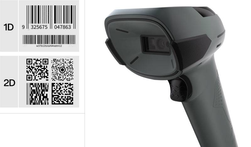 Safescan 310-W Lettore Codice a Barre 1D e 2D - USB-A - Plug and Play - Ergonomico