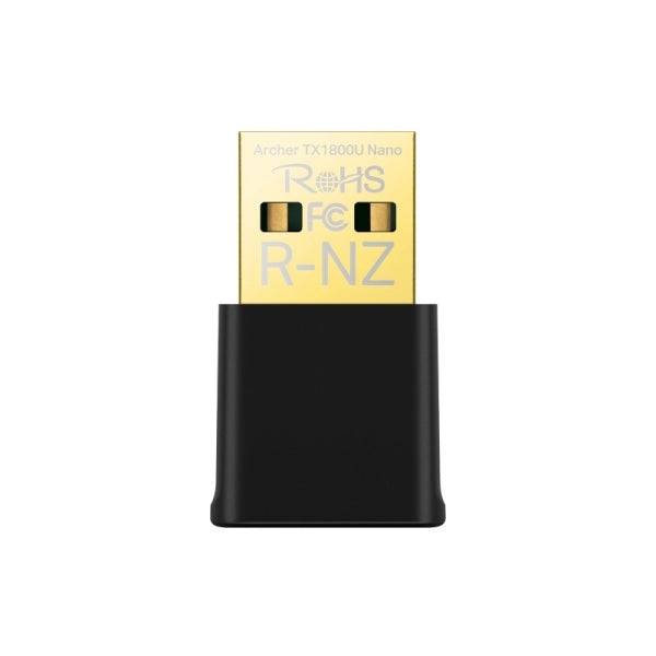 TP-LINK Archer TX1800U Nano Mini Adattatore USB Wireless - AX1800 MU-MIMO - Colore Nero - Alta Velocità