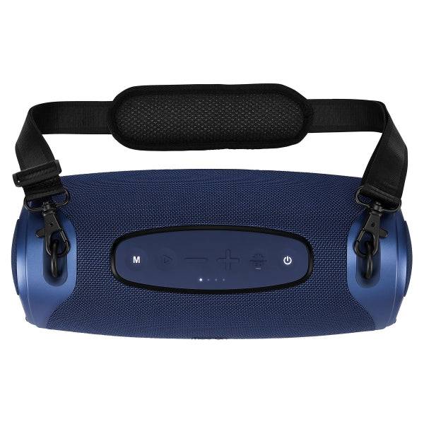 Medion Life P61762 L Altoparlante 50W - Bluetooth 5.3 - Modalità Broadcast - Resistente all'Acqua - Fino a 47 Ore di Autonomia - Illuminazione RGB - Colore Blu