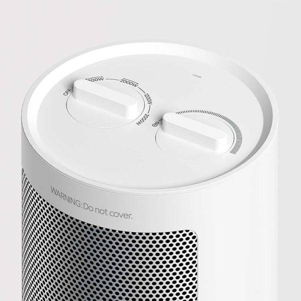 Xiaomi Fan Heater Termoventilatore Ceramico 2000W - 2 Livelli di Potenza - Oscillazione 70º - Colore Bianco