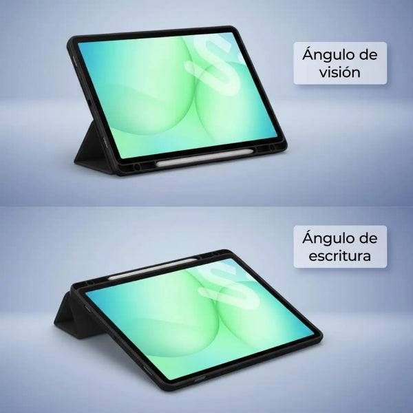 Subblim Clear Shock Custodia per Samsung Galaxy Tab A11+ 11" - Antiurto - Funzione Supporto - Colore Nero