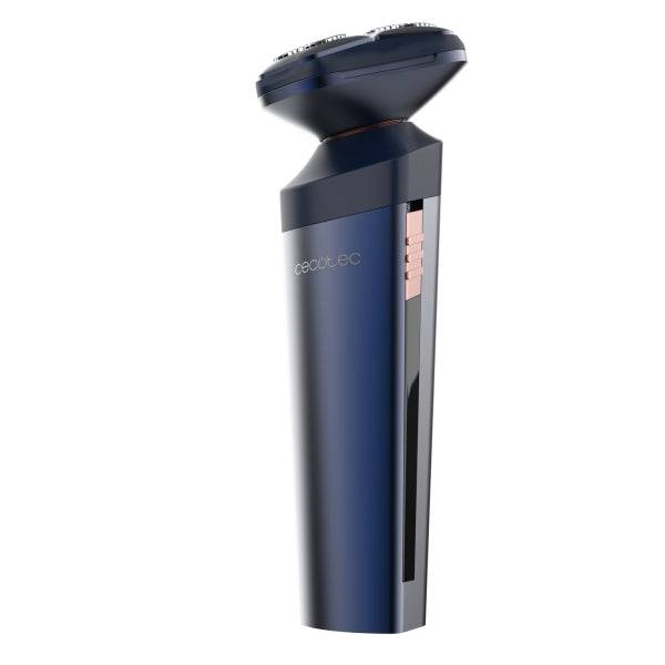 Cecotec PrecisionCare Elit Rasoio Rotativo - Autonomia fino a 70min - 7200rpm - IPX6 - Ergonomico - Lame in Acciaio Inossidabile - Colore Blu Marino