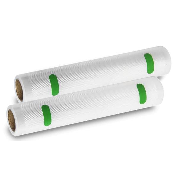 Cecotec Pack 2 Rotoli 6m per Sottovuoto - Temperatura Regolabile - 20cm di Larghezza - Colore Trasparente