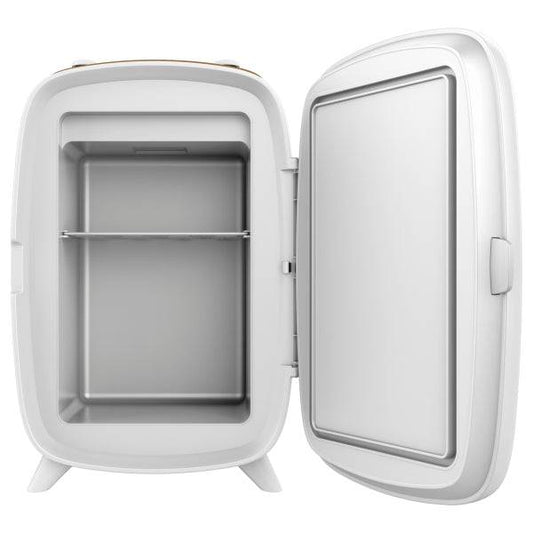 Cecotec CoolingBeauty 6000 Mirror Rose Frigorifero per Cosmetici con Specchio - Capacità 6L - Luce LED con 3 Intensità - Silenzioso - Raffreddamento fino a 10ºC - Colore Rosa Pallido